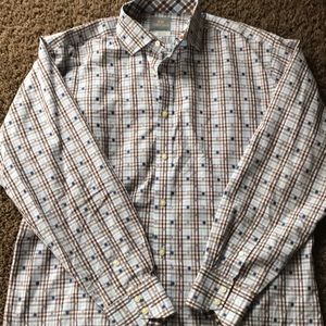 Men’s Large Thomas Dean L/S dress shirt